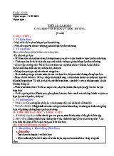 Giáo án Giáo dục công dân Lớp 7 (Sách Cánh diều) - Bài 9 Ứng phó với bạo lực học đường - Năm học 2022-2023